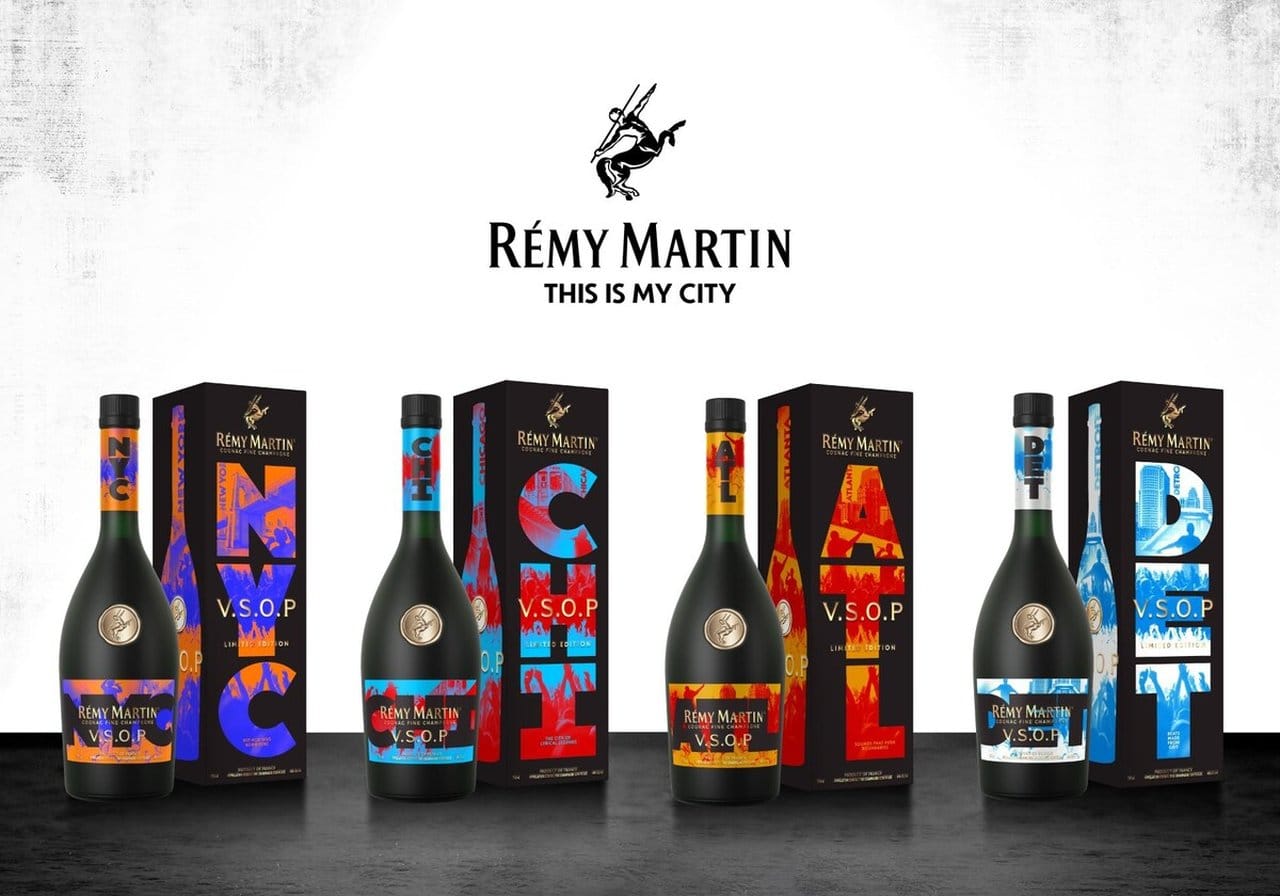 Rémy Martin launches city-themed V.S.O.P bottles with microgrant