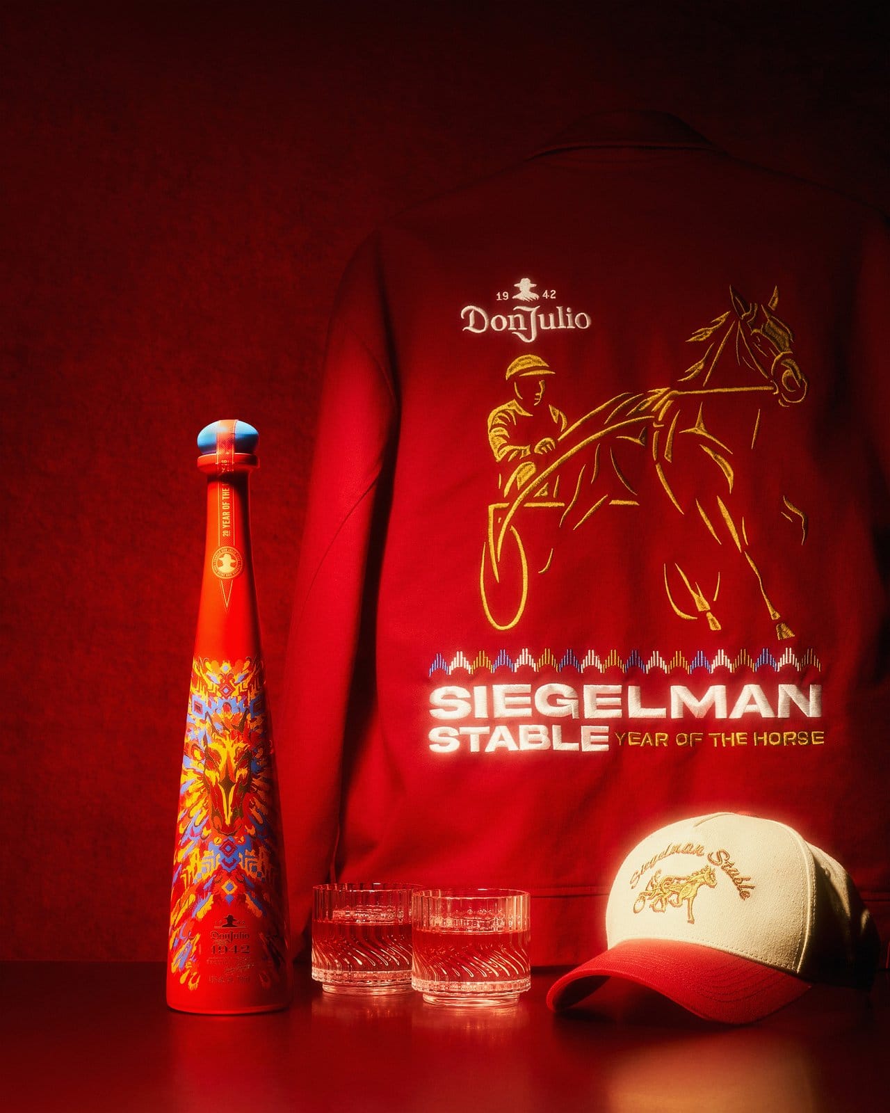 Tequila Don Julio has partnered with Siegelman Stable, the cult-favorite lifestyle brand with deep equestrian heritage that is founded and designed by Max Siegelman – another Year of the Horse-born visionary.