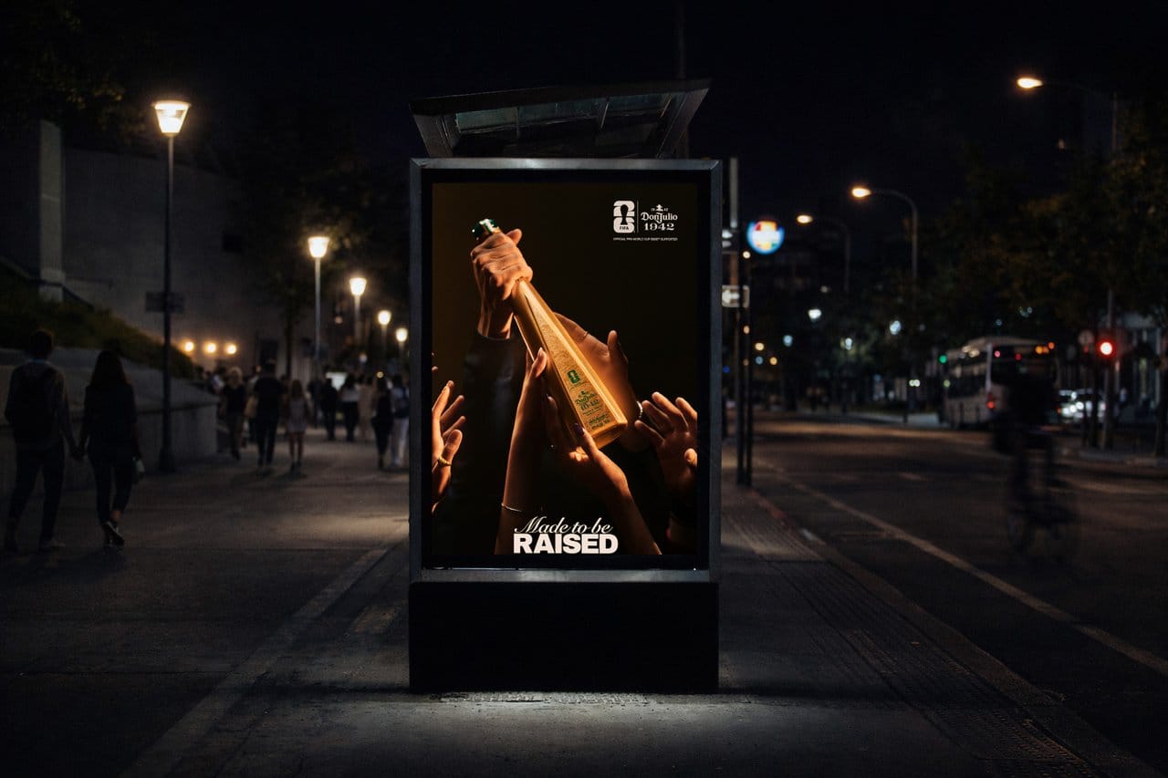 Made to Be Raised will be supported by standout out-of-home placements in key tournament host cities, strategic digital buys, custom integrations with media partners like GQ, and a presence across live television and streaming broadcasts throughout the tournament.