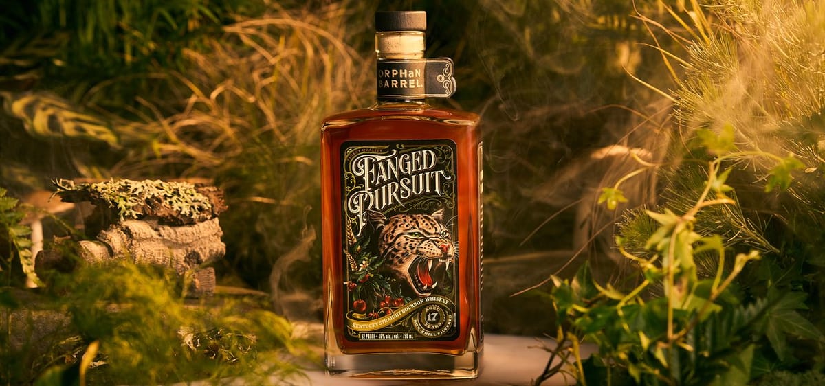 Orphan Barrel unveils Fanged Pursuit, 17-year non-chill filtered bourbon Post feature image