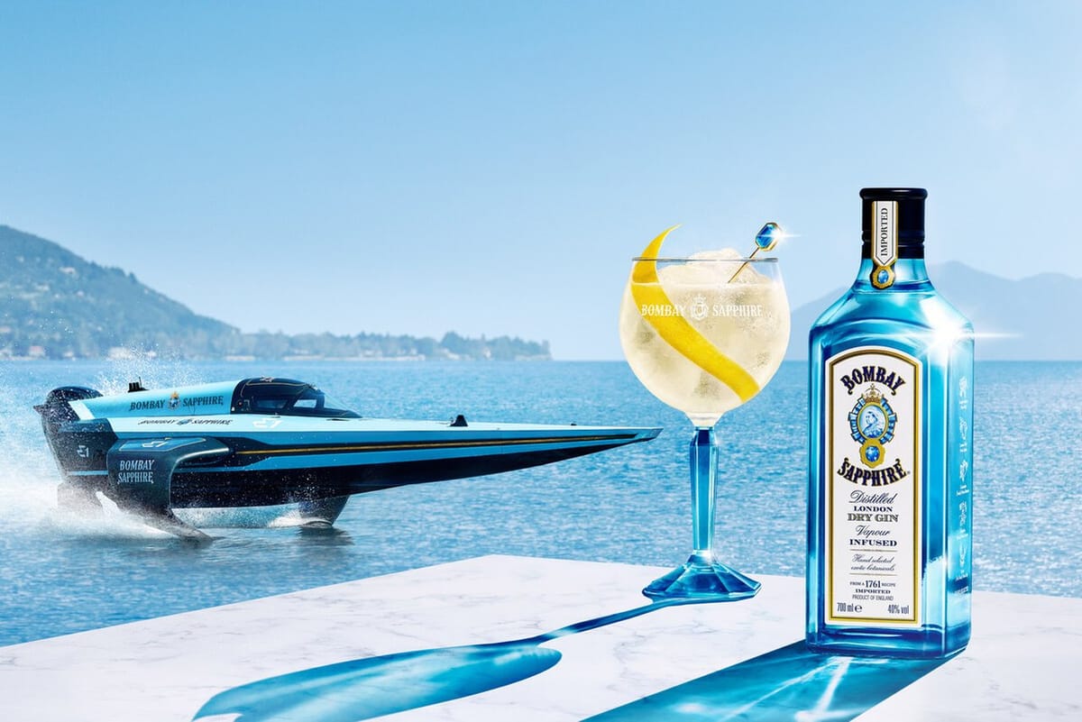Bombay Sapphire partners with E1 Series as Official Gin Post feature image