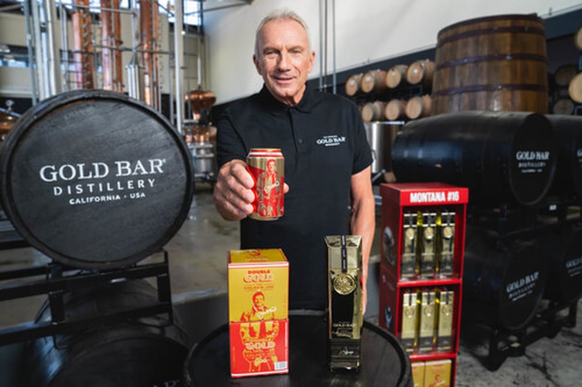 Gold Bar Whiskey launches canned cocktail with Joe Montana Post feature image