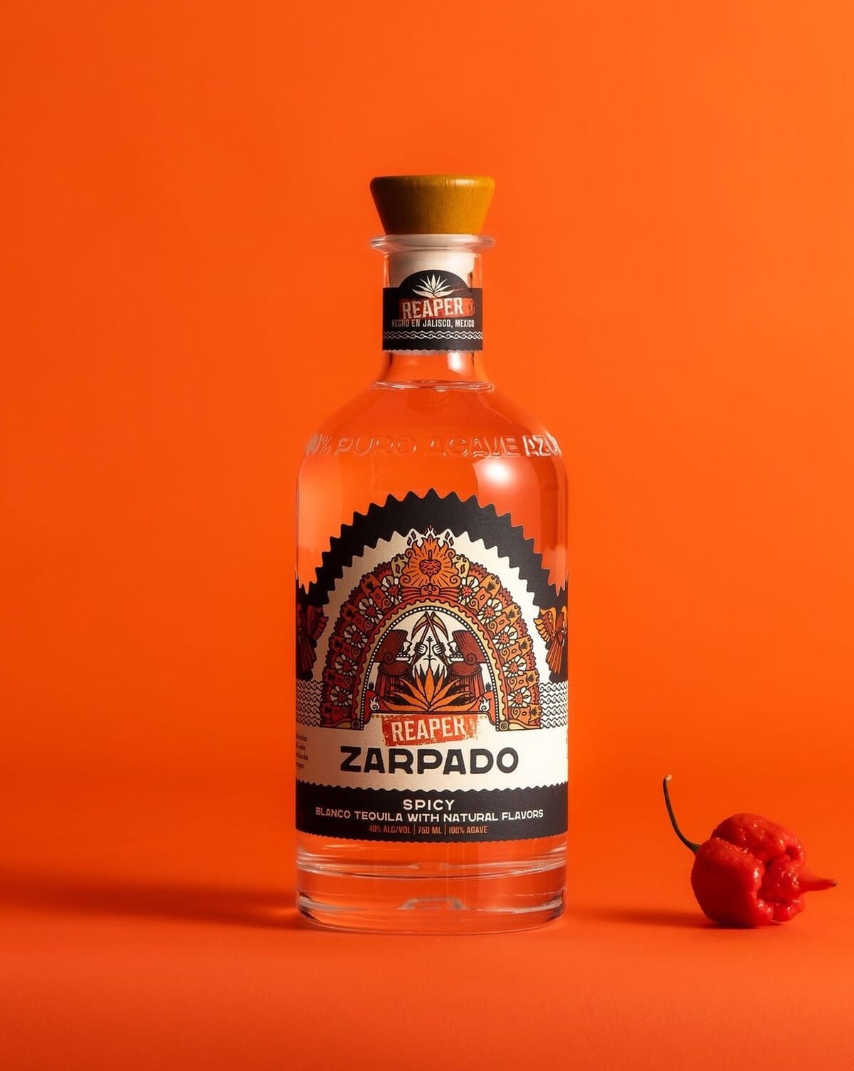 Tequila Zarpado launches Carolina Reaper-infused blanco expression Post feature image