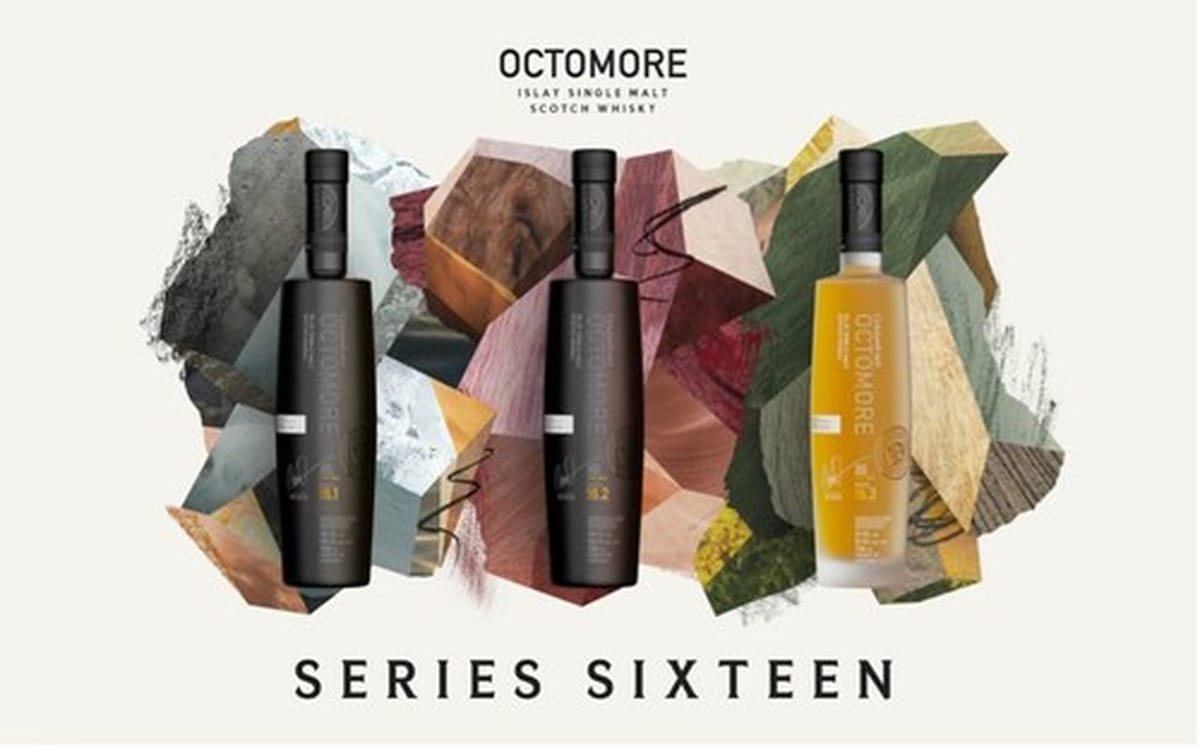 Bruichladdich unveils Octomore Series 16 with experimental peating levels Post feature image
