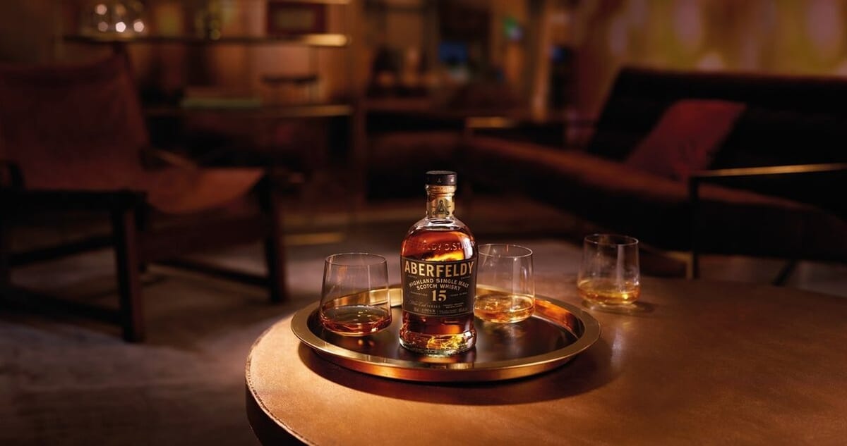 Aberfeldy debuts 15 year old Bolgheri red wine cask finish Post feature image