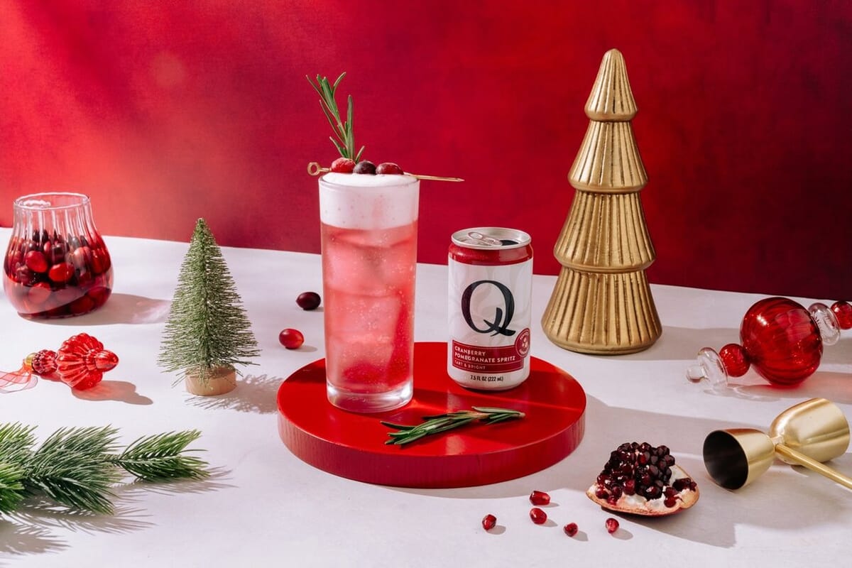 Q Mixers launches limited-edition cranberry pomegranate spritz flavor Post feature image