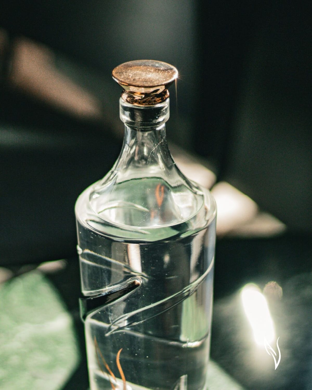 Amoon Spirits launches smart vodka with app-controlled lighting and vortex Post feature image