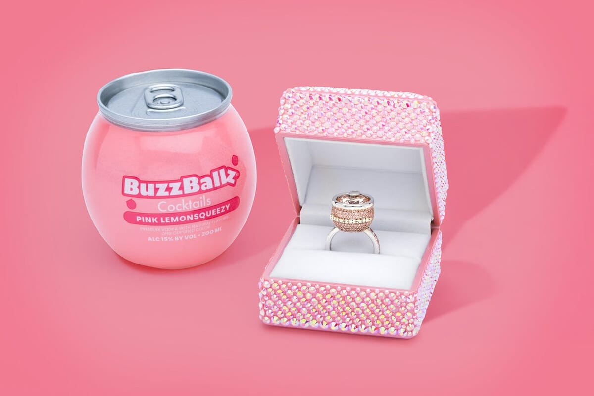 BuzzBallz auctions $35K pink diamond ring for Valentine's Day Post feature image