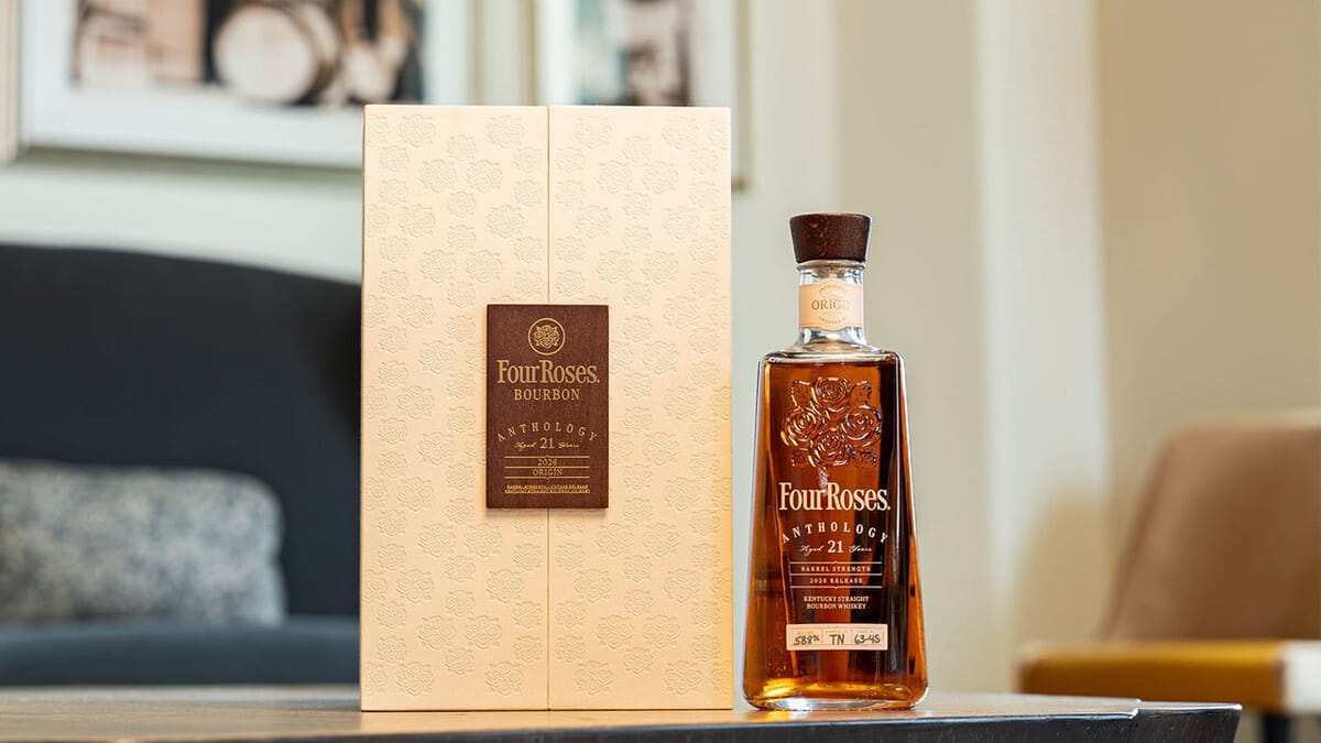 Four Roses debuts Anthology series with oldest release in brand history Post feature image