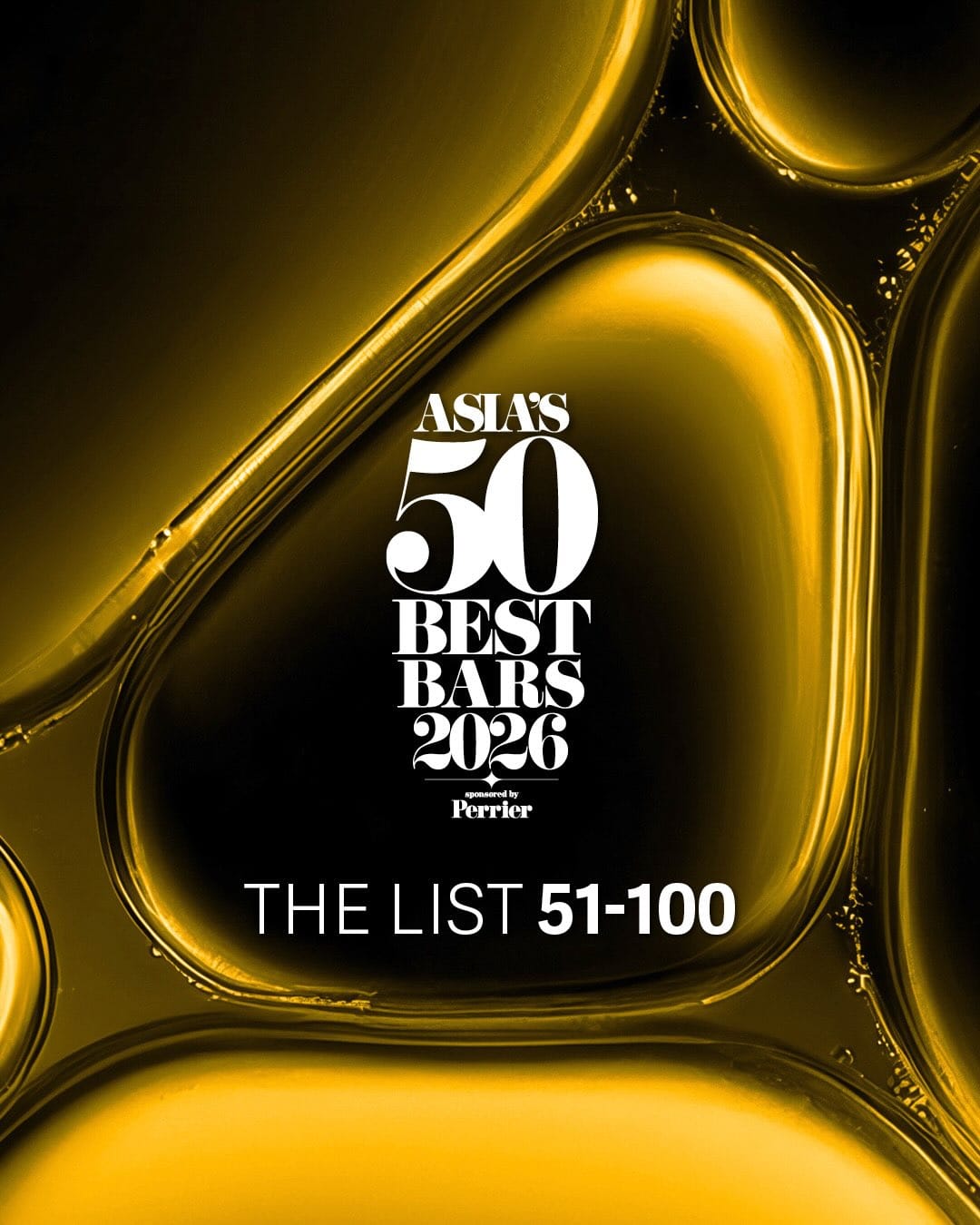 Asia's 50 Best Bars unveils extended 51-100 list Post feature image