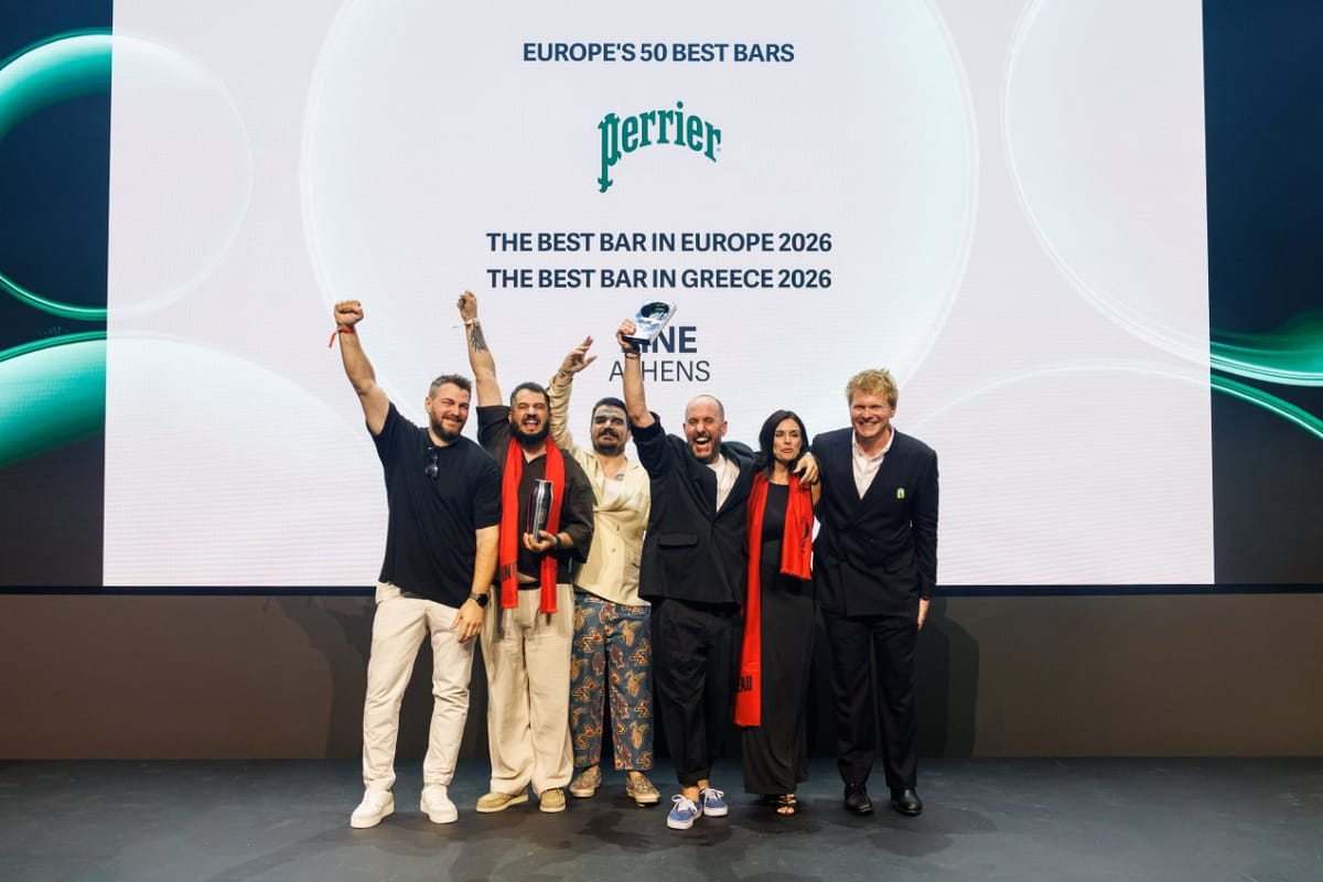 Line in Athens tops inaugural Europe's 50 Best Bars list Post feature image