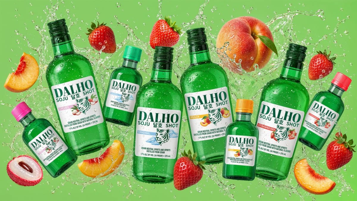 Sazerac launches DALHO Soju, enters fast-growing category Post feature image