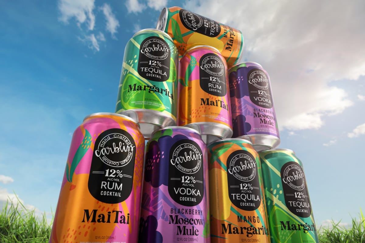 Carbliss launches 12% ABV cocktail collection Post feature image