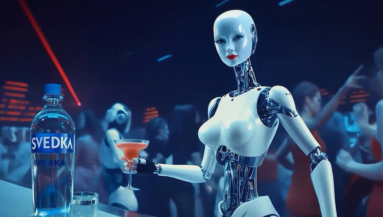 SVEDKA Robot returns to pay bar tabs nationwide Post image