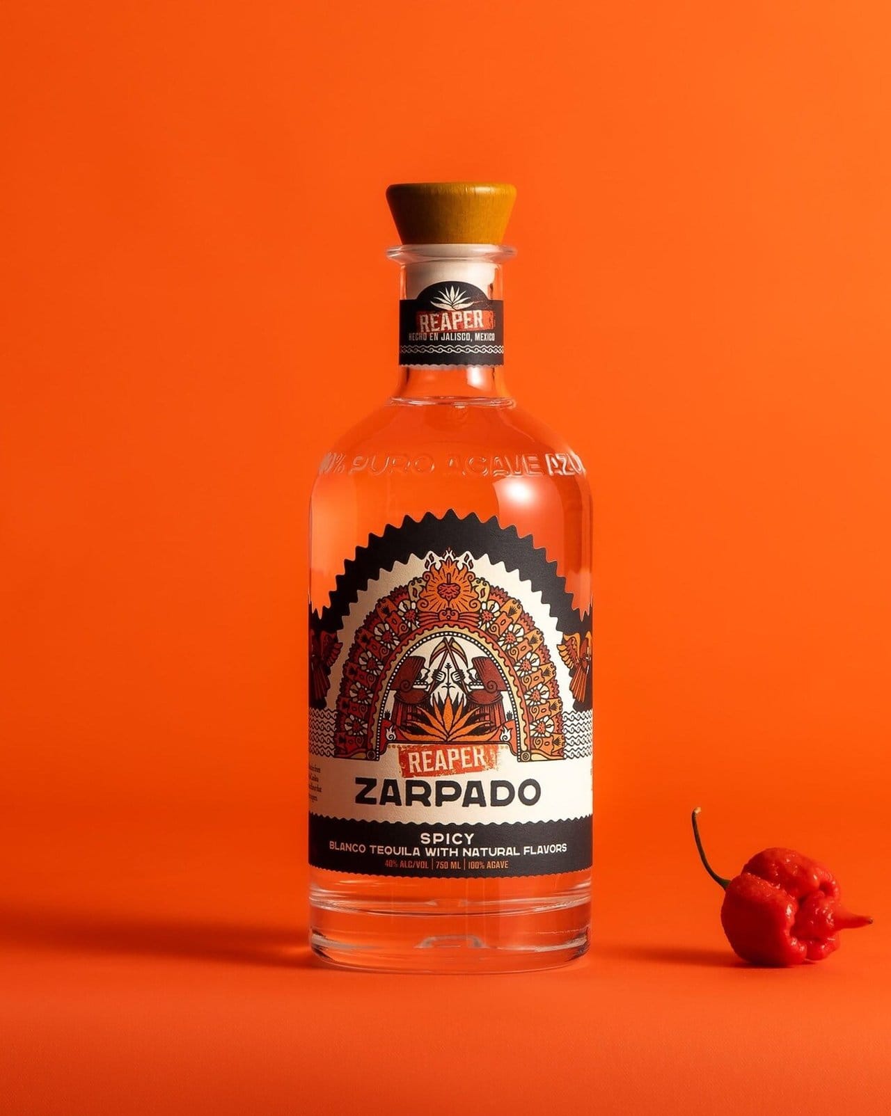 Tequila Zarpado launches Carolina Reaper-infused blanco expression Post image