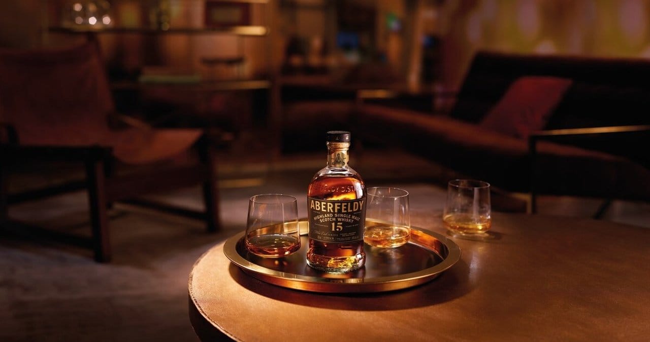 Aberfeldy debuts 15 year old Bolgheri red wine cask finish Post image
