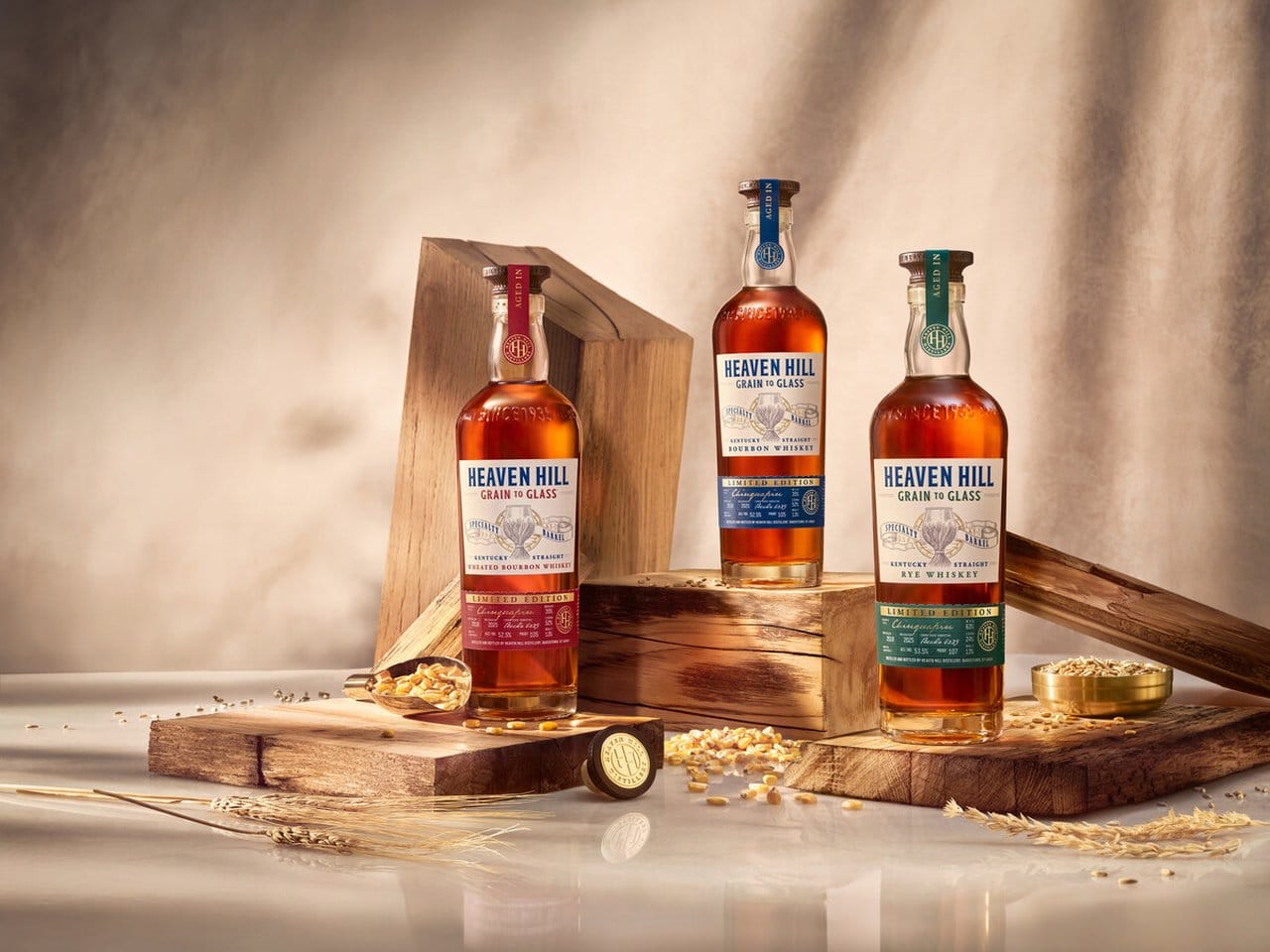 Heaven Hill launches Chinquapin oak-aged whiskeys in specialty barrel series Post image