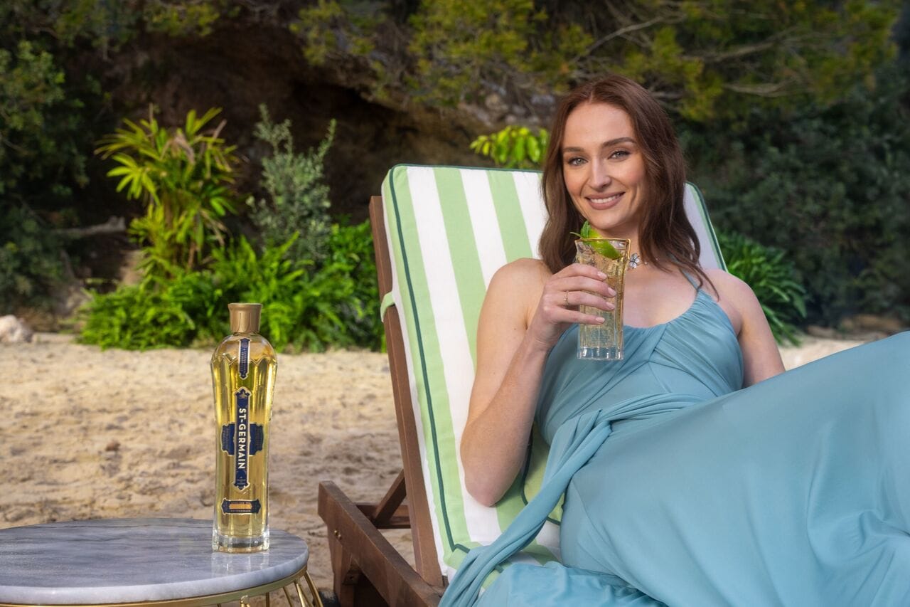 ST-GERMAIN launches Riviera campaign starring Sophie Turner Post image