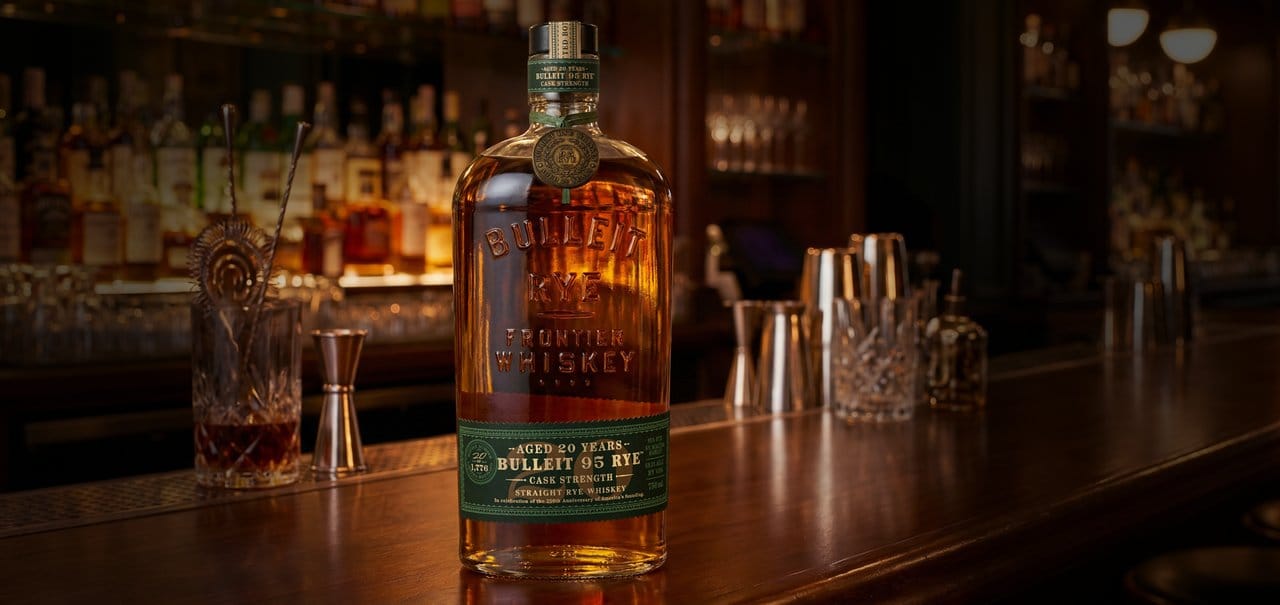 Bulleit launches 20-year-old straight rye limited to 1,776 bottles Post image
