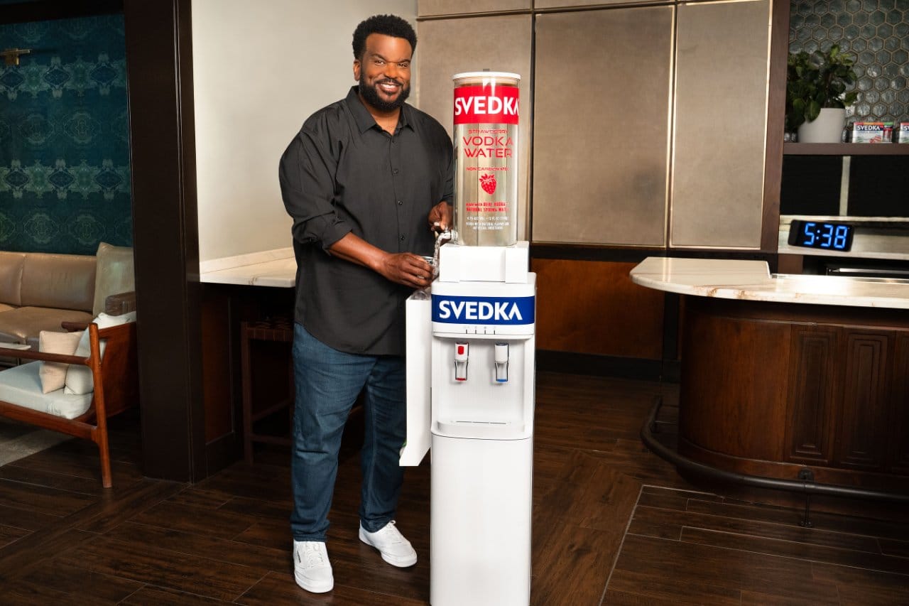 SVEDKA Vodka Water launches giant office water cooler Post image