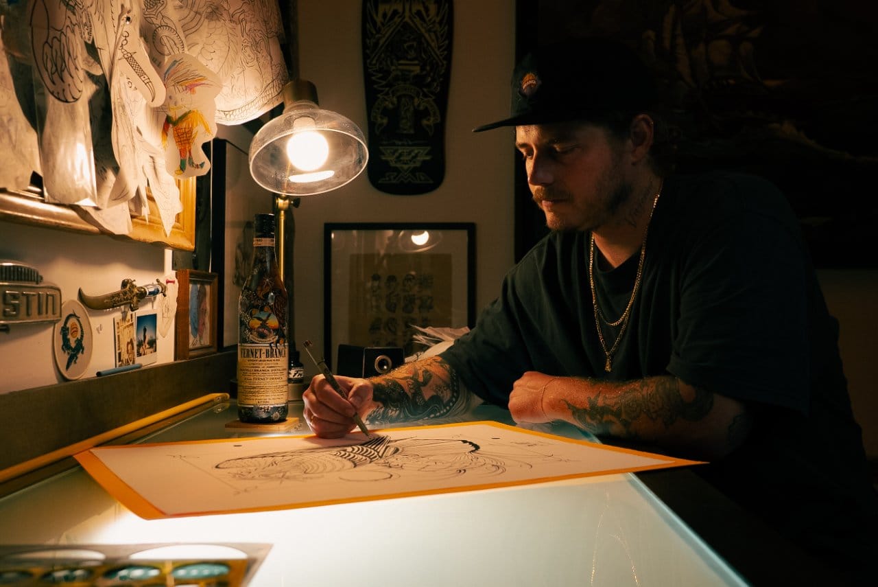Fernet-Branca unveils tattoo-inspired bottle with Austin England Post image