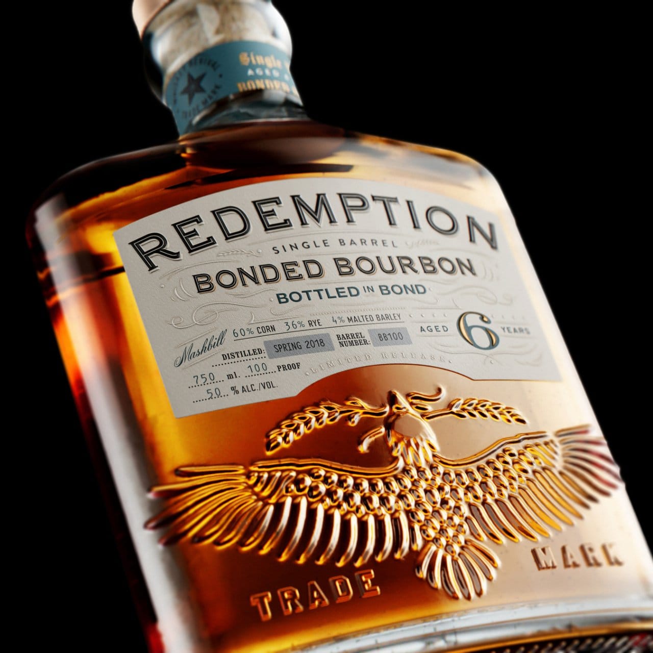 Redemption Whiskey unveils Single Barrel Bonded Bourbon Post image