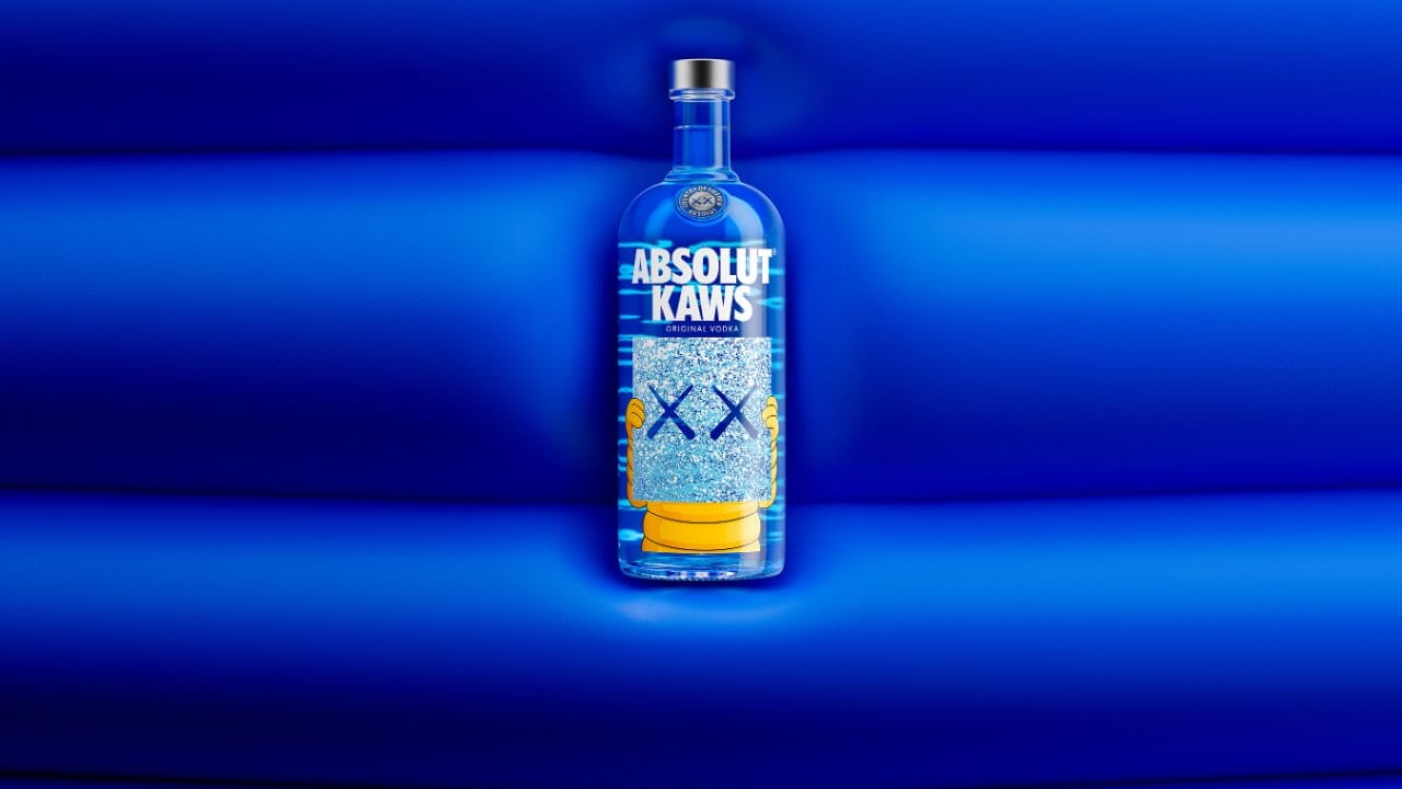 Absolut Vodka unveils Artist Edition bottle with KAWS Post image