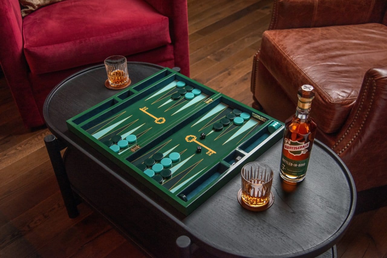 Old Fitzgerald and Jonathan Adler debut limited-edition backgammon set Post image